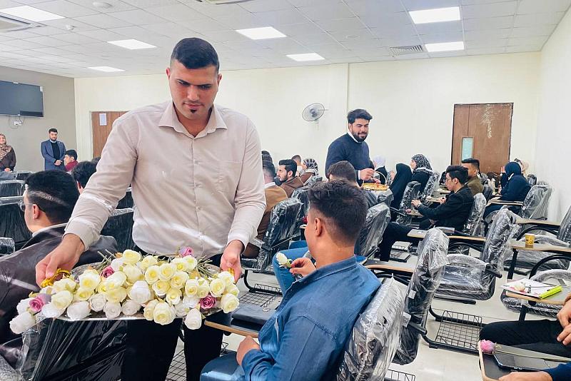 جامعة الكفيل تستقبل طلبة المراحل الأولى المقبولين ضمن كلياتها للعام الدراسي الجديد