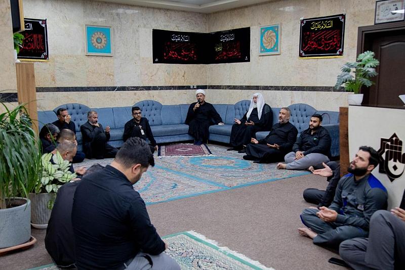 قسم المعارف يقيم مجلس عزائه السنوي بمناسبة حلول شهر المحرم الحرام