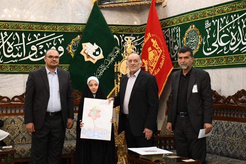 قسمُ الشعائر يكرّم الطلبة الفائزين بالمرسم الحرّ للأطفال