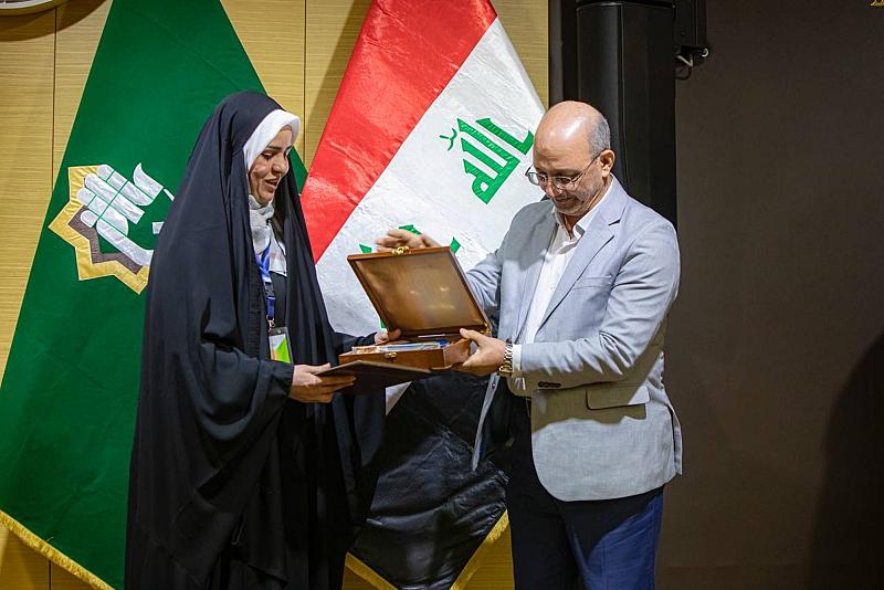 العتبة العبّاسية تكرّم أصحاب البحوث المتميّزة بمؤتمر دار الرسول الأعظم الدوليّ الثالث