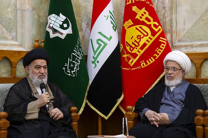 سماحة السيد الصافي يؤكد أنّ التمسك بالله تعالى والارتباط به يخفف العبء على الإنسان
