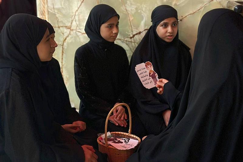 شعبة التوجيه الديني النسوي تنظّم مسابقة براعم السقاء للأطفال