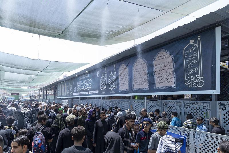 قسم المضيف: توزيع نحو ثلاثة ملايين وجبة طعام لزائري الأربعين لغاية اليوم 15 من شهر صفر