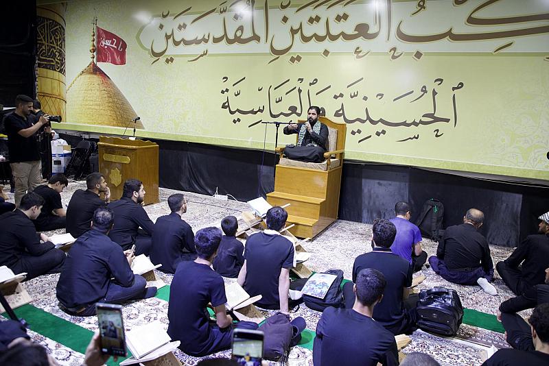 في موكب العتبتين المقدستين.. المجمع العلمي ينظم محفله القرآني الدولي الأول بالنجف الأشرف