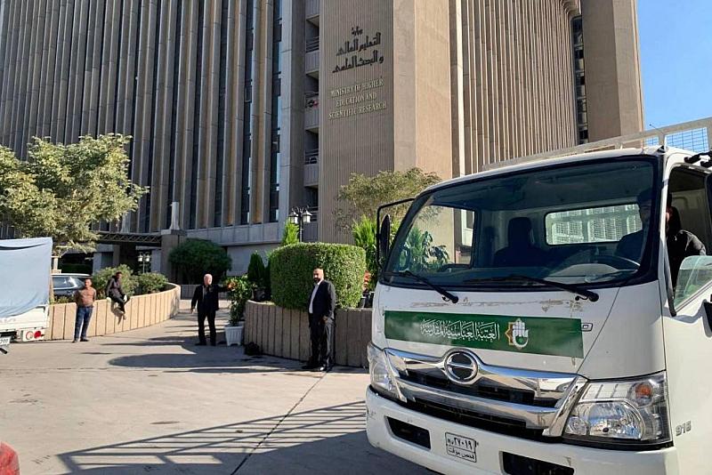 جمعية العميد تشارك في المبادرة الوطنية للتشجير في بغداد