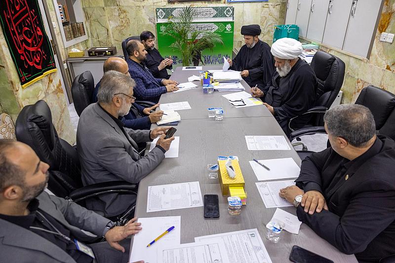 العتبة العباسية المقدسة تناقش الاستعدادات لإقامة الموكب الثقافي العام في زيارة الأربعين