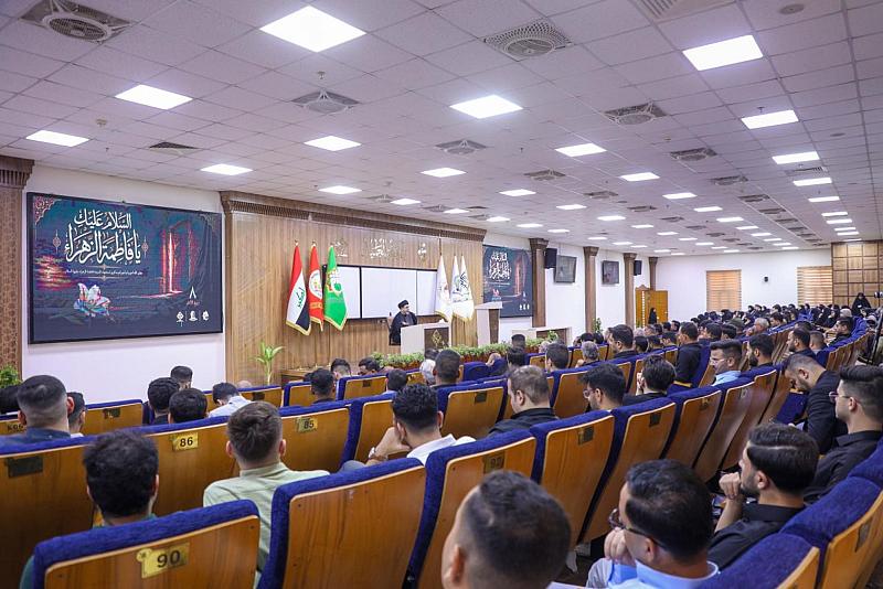 عبر مجلسِ عزاءٍ.. جامعة العميد تستذكر شهادة السيدة الزهراء (عليها السلام)