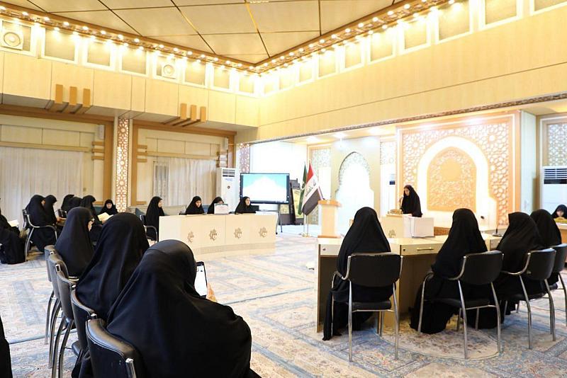 معهد القرآن الكريم النسوي يقيم المسابقة القرآنية الفرقية الرابعة