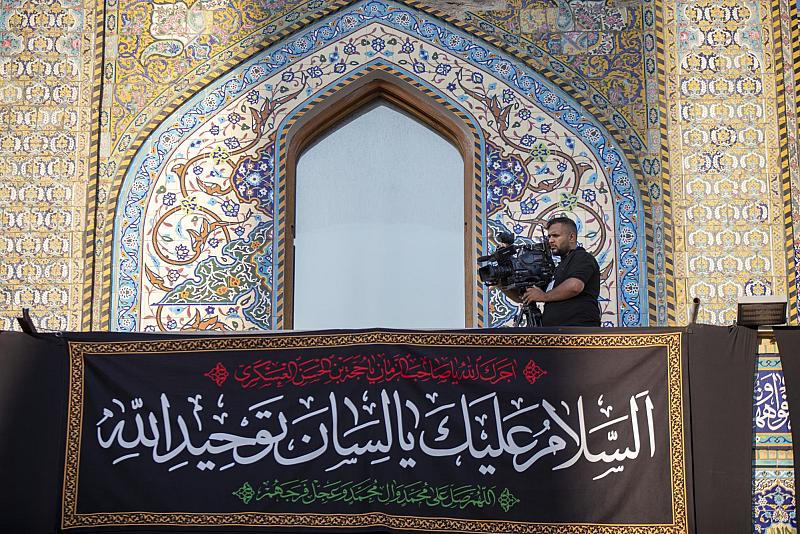 إعلام العتبة العباسية يشارك في تغطية مراسم ذكرى شهادة الإمام الجواد (عليه السلام)