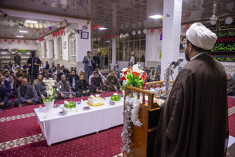 العتبة العباسية تحتفي بذكرى ولادة السيدة زينب (عليها السلام) في صلاح الدين