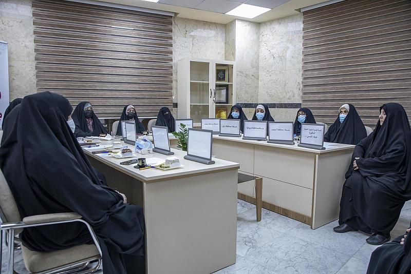 قسم الشؤون الطبية يناقش مع منسقات الفرق الصحّية التطوعية تعزيز الخدمات المقدّمة خلال الزيارات المليونية