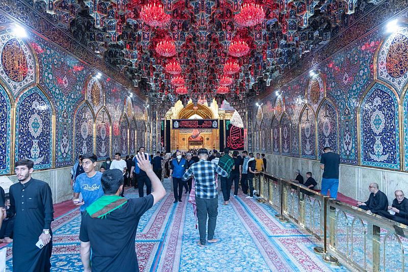 قسم رعاية الصحن يواصل تحضيراته الخاصة بزيارة الأربعين