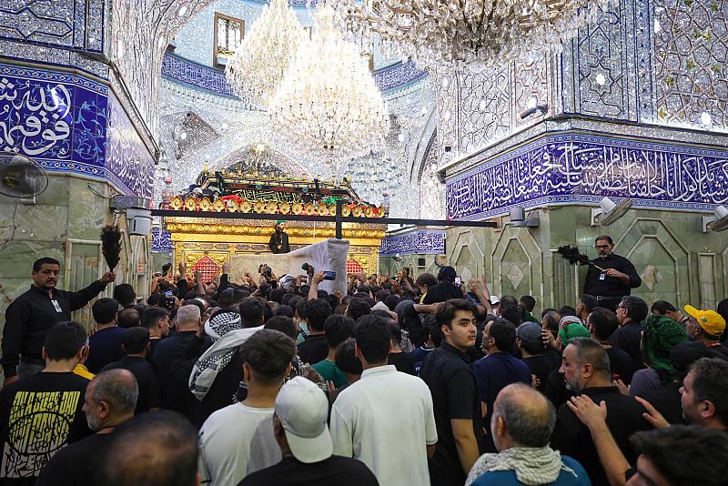 قسم إدارة الحرم الشريف يستنفر جهوده لتنظيم حركة زائري الأربعين