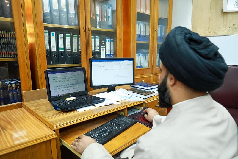 قسم شؤون المعارف ينجز مراحل متقدمة من تحقيق كتاب (الوافي في شرح الوافية)