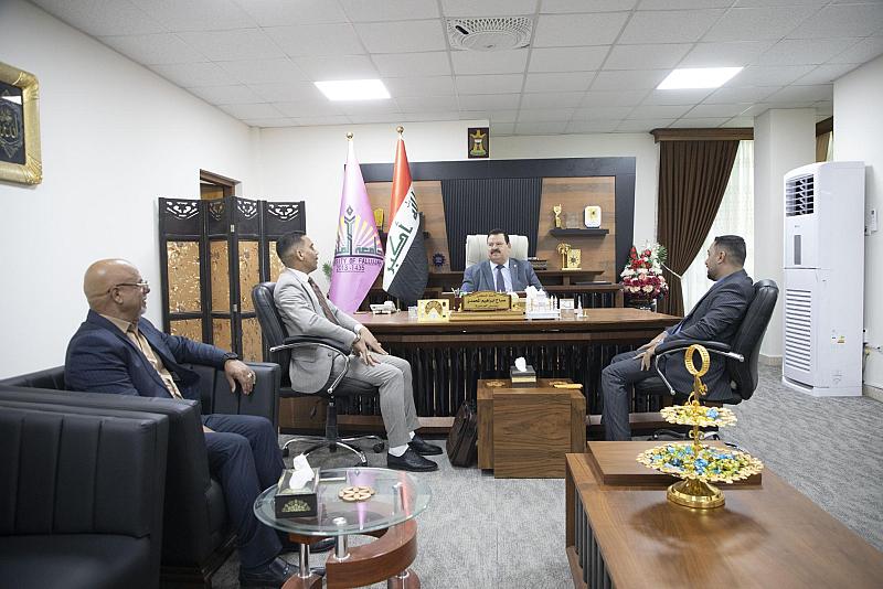 العتبة العباسية تقدم دعوة لجامعتي الأنبار والفلوجة للمشاركة في حفل التخرّج المركزي للطلبة