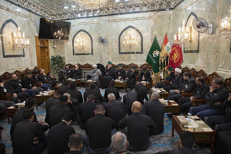العتبة العباسية تقيم مجلس عزاء بذكرى شهادة الإمام محمد الباقر (عليه السلام)