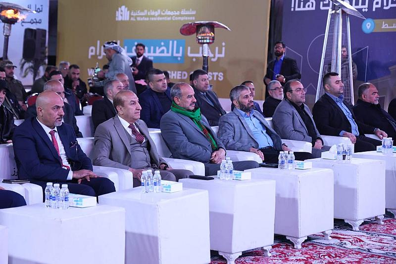 انطلاق المرحلة الأولى من توفير مساكن لعوائل الشهداء في مجمع الوفاء السكني بواسط