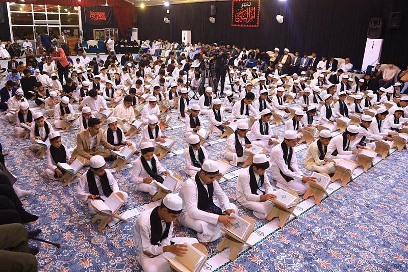 المجمع العلمي يواصل إقامة محافل (منابر النور) القرآنية في البصرة
