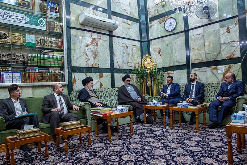 سماحة السيد الصافي يؤكّد أهمّية الدور الديني والثقافي للمزارات الشريفة في تعزيز وعي المجتمع