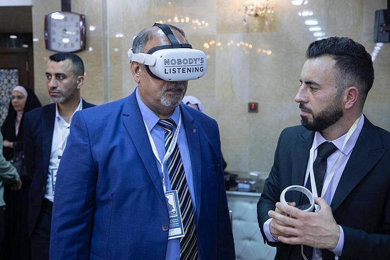 مؤتمر ذاكرة الألم يشهد عرضًا بتقنية الواقع الافتراضي يُجسّد مأساة الأيزيديين