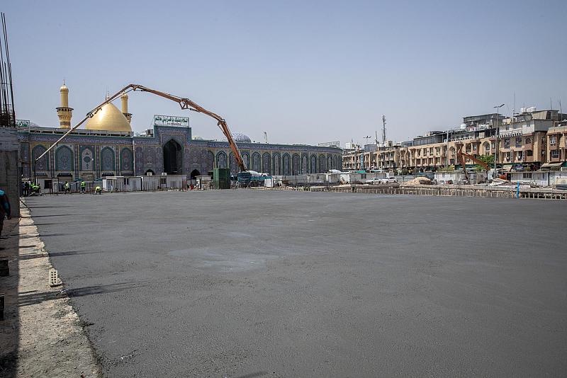 صحن أم البنين (عليها السلام).. مشروع استراتيجي يقدم خدماته لأكثر من 60 ألف زائر في آن واحد