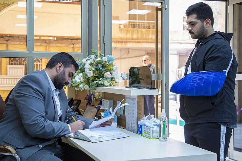 مركز السيد جعفر الحلي يواصل تقديم خدماته الصحية للزائرين
