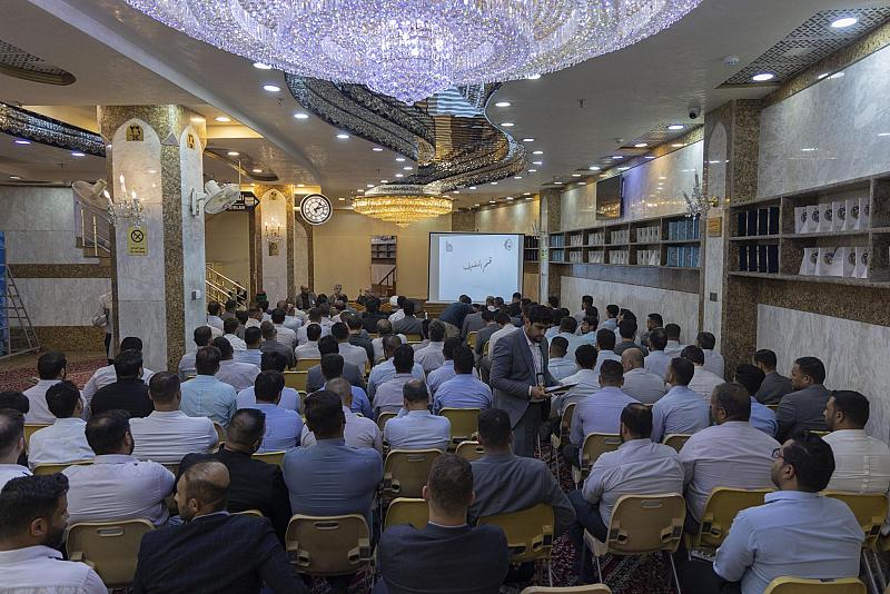 أكاديمية التطوير الإداري تنظم ندوة لطلابها عن عمل مضيف العتبة العباسية  