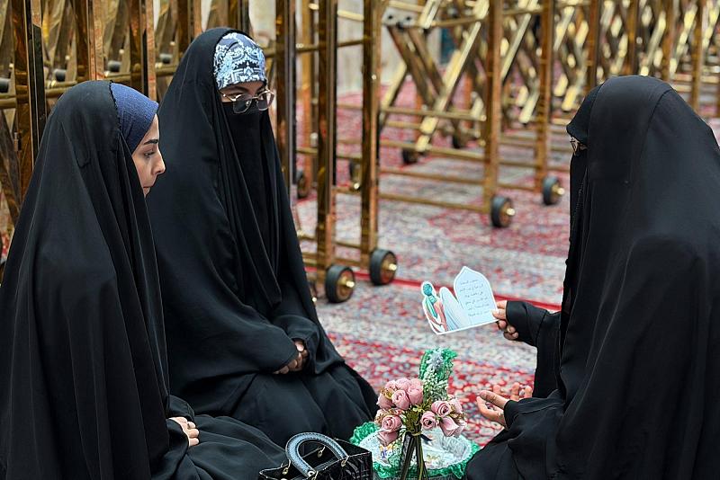في ذكرى زواج النورين.. شعبة التوجيه النسوي تنظم جلسات ثقافية للزائرات