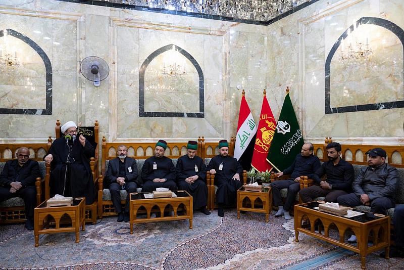 العتبة العباسية المقدسة تنظم مجلس عزاء بذكرى شهادة الإمام علي (عليه السلام)