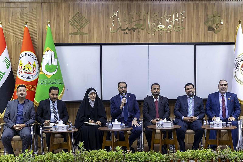 ملتقى اليوم الجامعي الأول يشهد عقد جلسة حوارية بين مجلس جامعة العميد وطلبتها