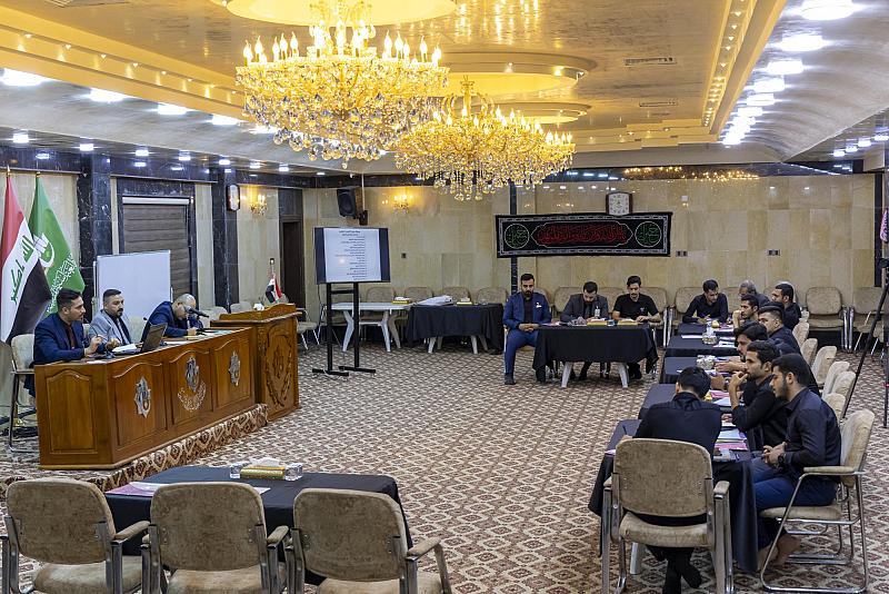 قسم العلاقات العامّة يُطلق برنامجه التدريبي لمديري محطّات فتية الكفيل الثقافية