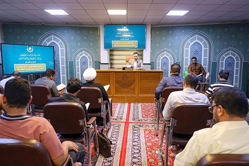 المجمع العلمي يختتم دورة تخصصية بإجراء اختبارات نظرية وعملية