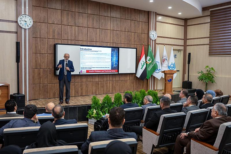 جامعة الكفيل تنظم سلسلة محاضرات عن التعليم الطبي لملاكاتها التدريسية