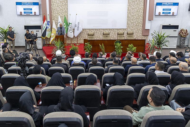 انطلاق فعاليات اليوم الثاني للمؤتمر الدولي الـ 13 لفكر الإمام الحسن المجتبى (عليه السلام) في جامعة بابل