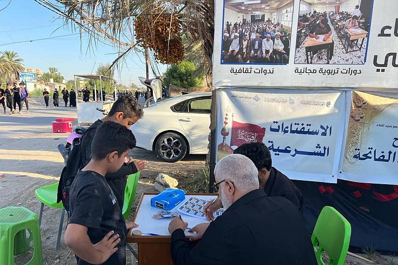 خدمات لوجستية وثقافية يقدّمها قسم الشؤون الفكرية للزائرين المعزّين بذكرى شهادة النبي الأعظم (صلّى الله عليه وآله)