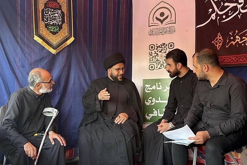 مع حلول شهر المحرم.. قسم الشؤون الفكرية يطلق فعاليات خيمته الثقافية في ذي قار