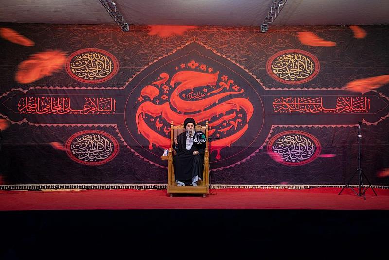 المجمع العلمي ينظّم مجلس عزاء لإحياء أيام شهر المحرّم في بغداد