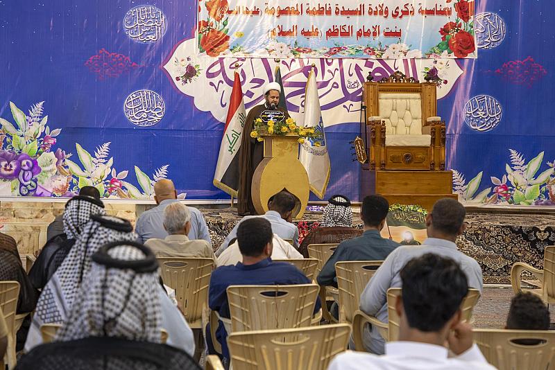 إحياء ذكرى ولادة السيدة فاطمة المعصومة (عليها السلام) في بابل
