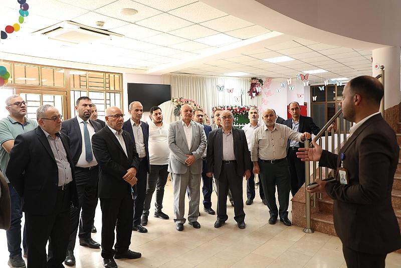 وفد مهندِسي وأطبّاء النجف يشيدون بمشاريع العتبة العبّاسية المقدّسة