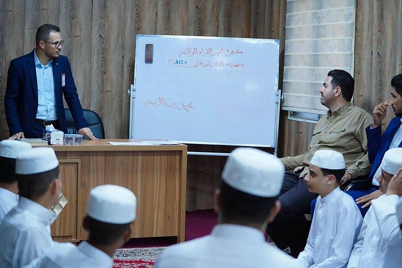قارئ دولي يشيد بمشروع أمير القراء الوطني