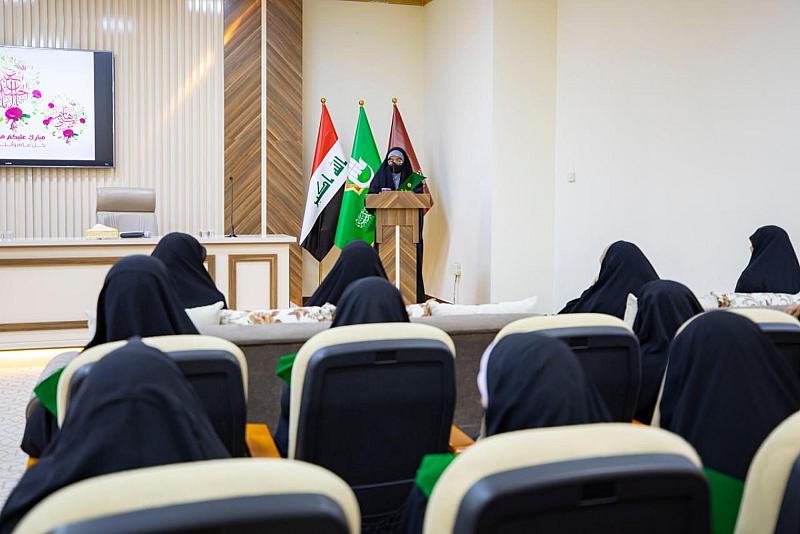 العتبة العباسية المقدسة تنظّم حفلاً لتكريم منسقات الجامعات ضمن مشروع المرتديات العباءة العراقية