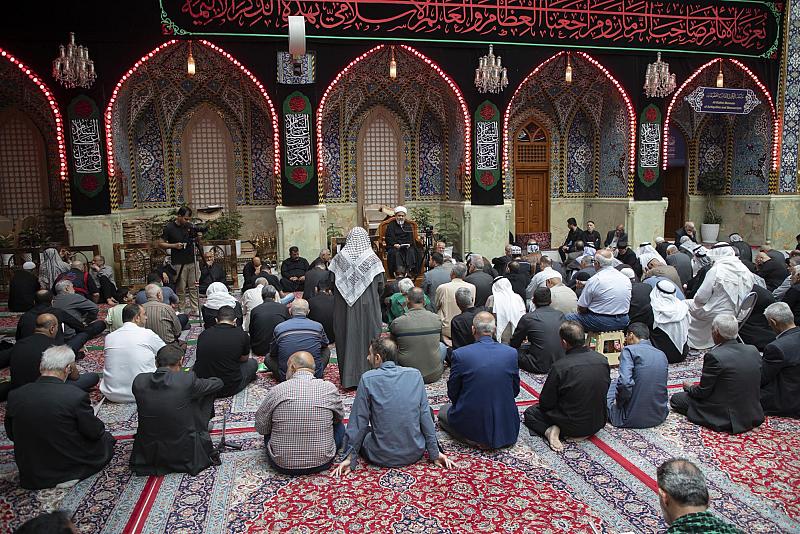 العتبة العباسية تواصل عقد مجالس العزاء بذكرى شهادة الإمام علي (عليه السلام)