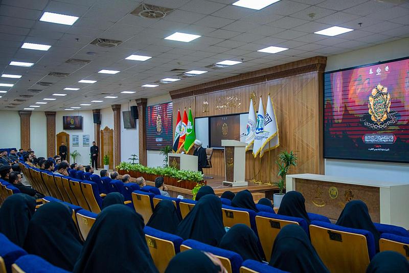 جامعة العميد تقيم مجلس عزاء بذكرى شهادة الإمام موسى الكاظم (عليه السلام)