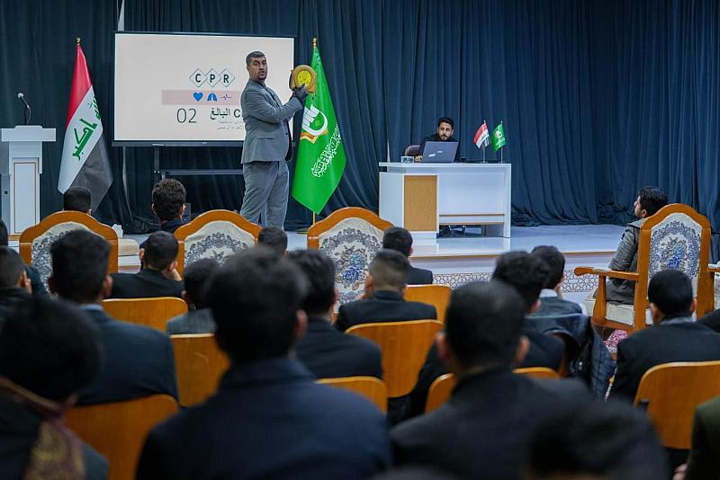 المجمع العلمي ينظّم ورشة حول الإسعافات الأولية لطلبة مشروع أمير القرّاء الوطني