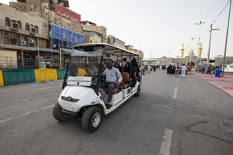 قسم ما بين الحرمينِ يخصص 52 عجلة تعمل على مدار الساعة لنقل الزائرين