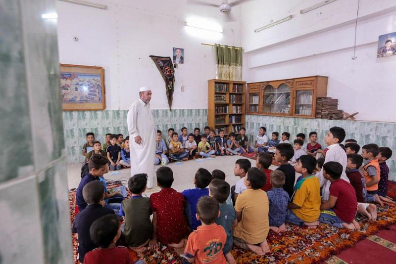 مشروعُ الدورات القرآنيّة الصيفيّة يصل الى المناطق النائية من أقضية ونواحي النجف الأشرف