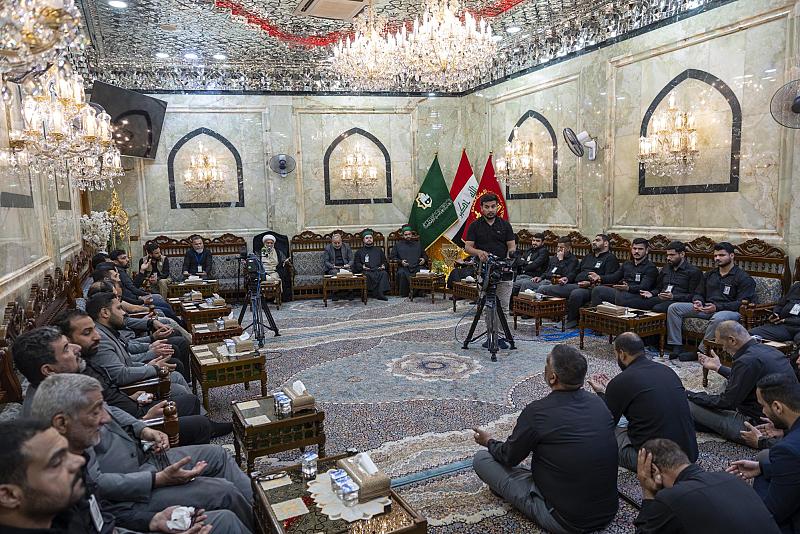 العتبة العباسية المقدسة تحيي ذكرى شهادة الإمام الصادق (عليه السلام)