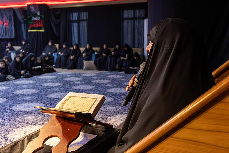 شعبة السيدة فاطمة بنت أسد (عليها السلام) تواصل تنفيذ برامجها العاشورائية