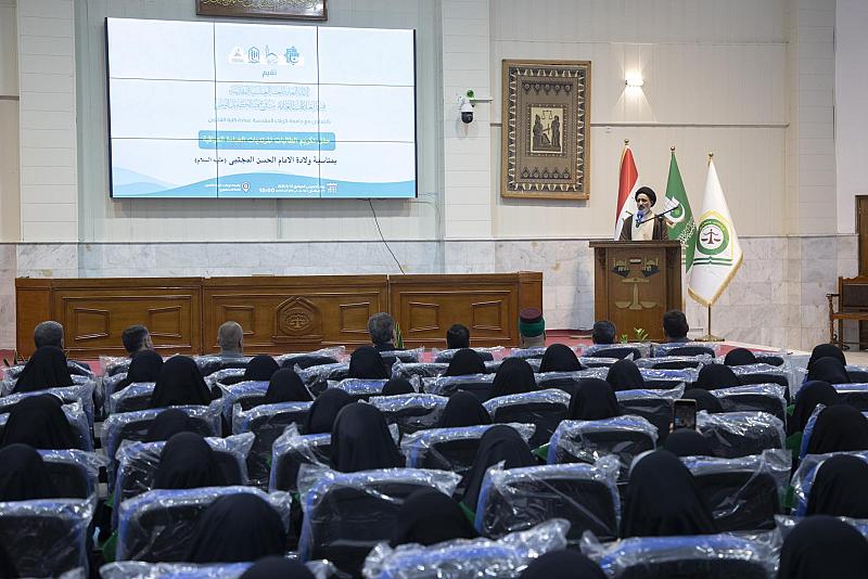 ضمن فعاليات مهرجان السبط الأكبر.. العتبة العباسية المقدسة تقدّم محاضرةً توجيهية لطالبات جامعة كربلاء