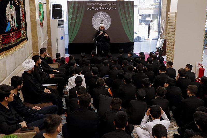 المجمع العلمي يواصل إقامة مجالسه العزائية استذكاراً لشهداء واقعة الطف 